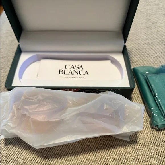 Casa Blanca Paris Sunglasses - Sophisticated Orange